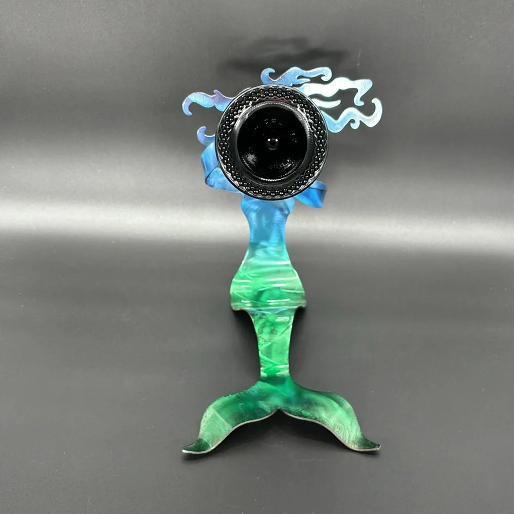 Hays Cash Metal Mermaid Wine Bottle Holder